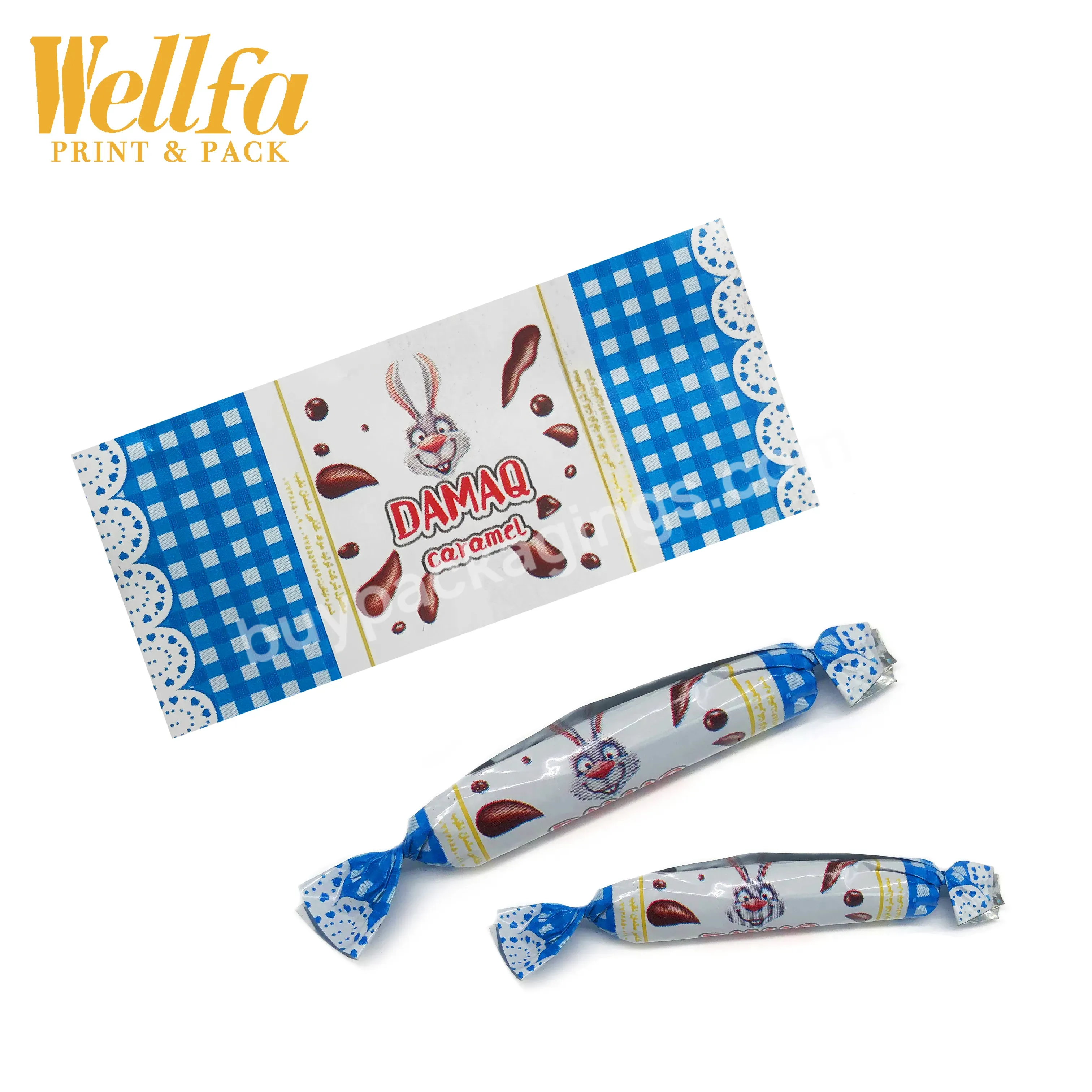 Factory Custom Printed Food Grade Colors Foil Lollipops Twist Soft Candy Wrapper Metallic Roll Packaging Film - Buy Custom Printed Food Grade Plastic Candy Packaging Metalized Pet Twist Film Roll,Metallic Roll Packaging Film For Chocolate Soft Candy