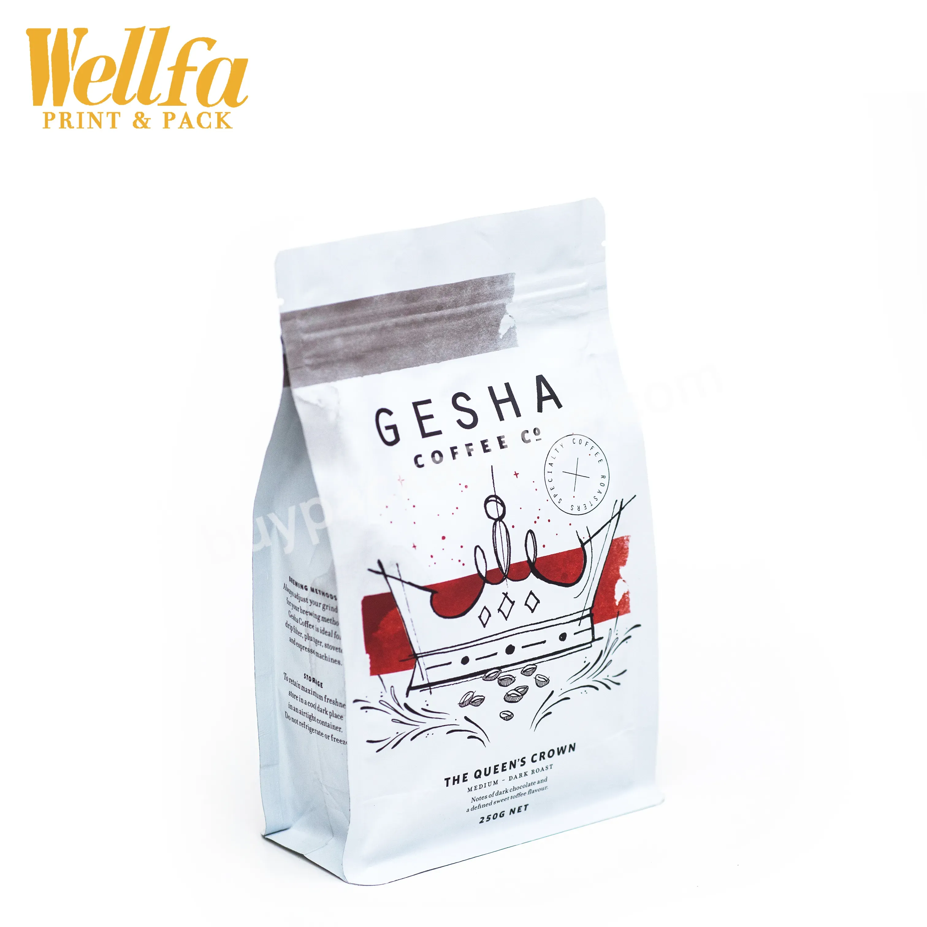 Factory Custom Printed Mylar Bag Lightproof Aluminum Foil Flat Bottom Coffee Bag With Valve - Buy Dried Food Plastic Bottom Gusset Bag With Zipper,Wholesale Matte Printing Square Bottom With Valve,Heat Seal Plastic Nuts Flat Bottom Zipper Bag.