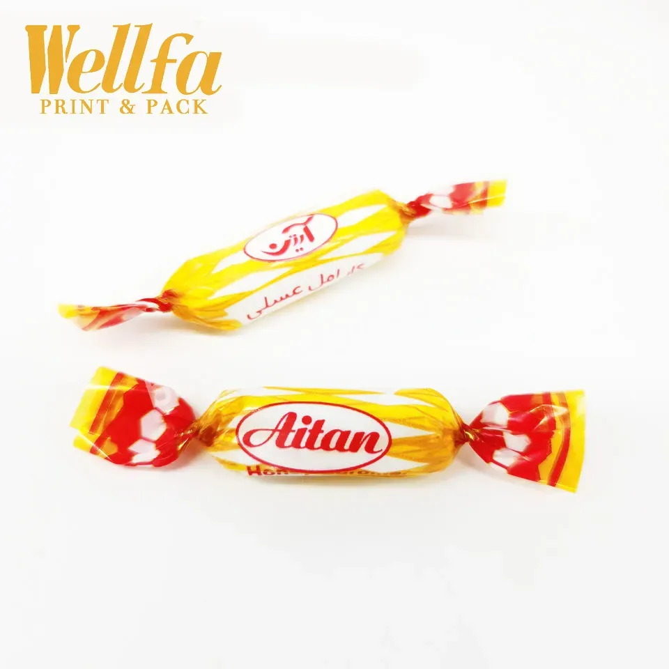 Factory Custom Printed Pvc Pet Wrapping Film Multi Color Purse Wrapper Plastic Packaging Edible Twist Candy Wrappers - Buy Twist Candy Wrappers Printed Plastic Wrap,Custom Plastic Wrap,Candy Wrapper Square Candy Wrapers Twist Candy Film Precut Candy