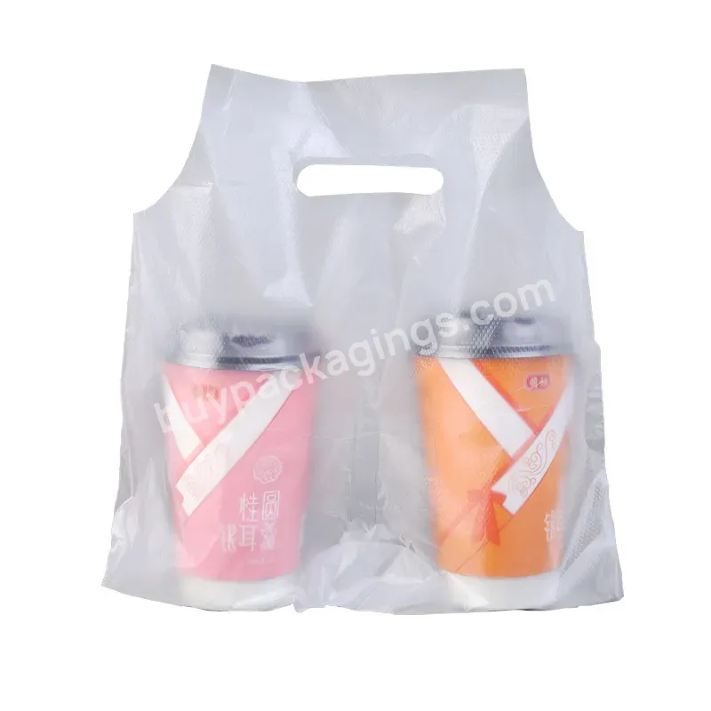 Factory Custom Resealable Pla Compostable Biodegradable Plastic Milk Tea Carry Bag - Buy Clear Biodegradable Bag,100 Biodegradable Plastic Bag,Compostable Carry Bag.