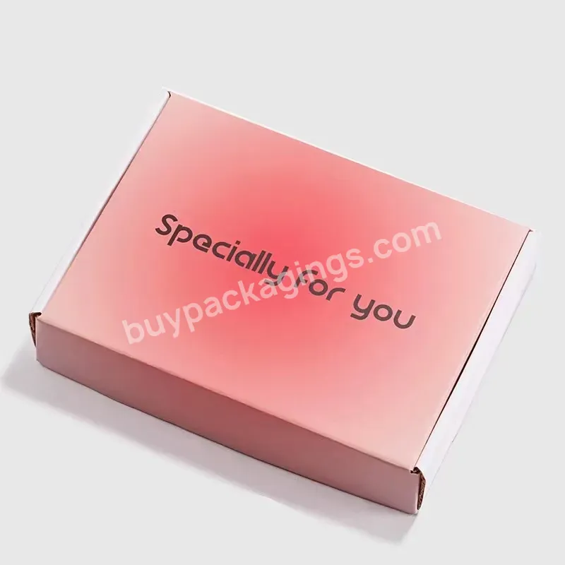 Factory Customization Pink Underwear Packaging Box Packaging Mailer Corrugated Box For Underwear Mailing Box - Buy Packaging Mailer Corrugated Box For Underwear,Pink Underwear Packaging Box,Mailing Box.