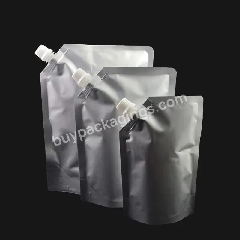 Factory Customized Logo Aluminum Foil Water Bag For Outdoor Sports Reusable Food Grade Water Jet Bag - Buy Packaging Spout Pouches For Soft Drinks,Aluminum Foil Water Bag,Multiple Sizes Stand Up Sport Pouch Bags.