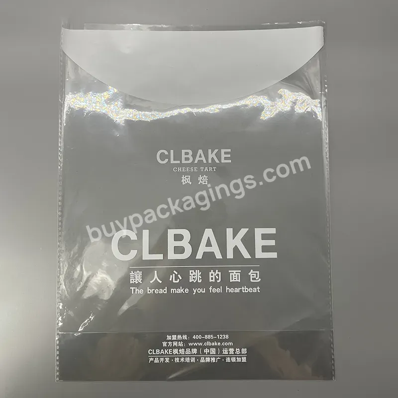 Factory Customized Plastic Strong Durable Packaging Bags Clear Print Opp Flat Bottom Bag - Buy Flat Bottom Bag,Opp Bags For Packing,Plastic Bags For Food.