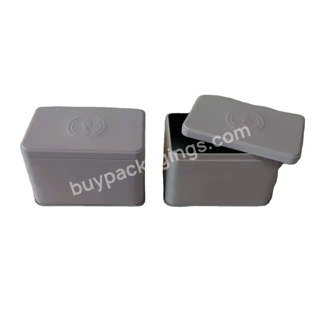 Factory Direct Custom Design Food Safe Rectangular Metal Box With Stacking Lid Neck-in Body Coffee Tin 136x88x91mm - Buy 200g Coffee Tin Box Fancy Style Stackable,150g Metal Box Coffee Tin,Decorative Fancy Coffee Metal Tin Rectangle Shape.