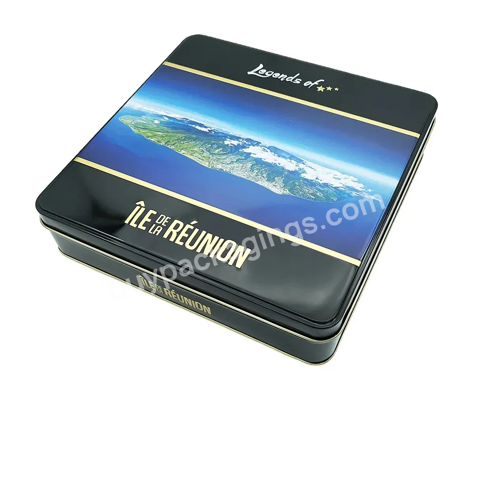 Factory Direct Empty Painted Tin Box With Hinged Lid - Buy Empty Painted Tin Box With Hinged Lid,Empty Tin Package Box,Classic Metal Tin Box.