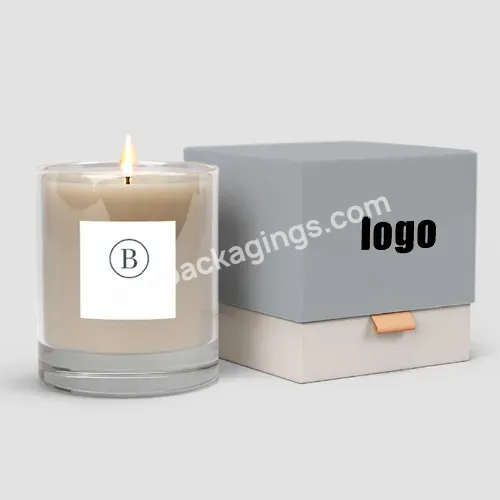 Factory Direct Recycled Paper Custom Logo Printed Personalised Large Folding Scented Candle Shipping Paper Boxes - Buy Personalised Gift Boxes,Recycled Paper Box,Scented Candle Box.