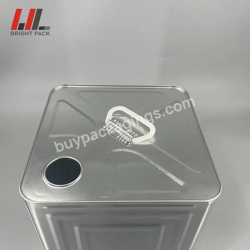 Factory Direct Sale 18l Square Tight Head Metal Pail With Offset Prinmetalg Customized Rectangular Bucket Drum For Oil Solvent - Buy Factory Direct Sale 18l Square Tight Head Metal Pail,Metal Pail With Offset Prinmetalg Customized Rectangular Bucket,