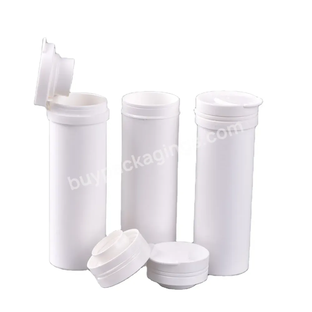 Factory Direct Sale Plastic Effervescent Bottle Tube For Tablets With Spiral Caps Healthcare Supplement - Buy Effervescent Tube,Pill Bottle,Vitamin C.