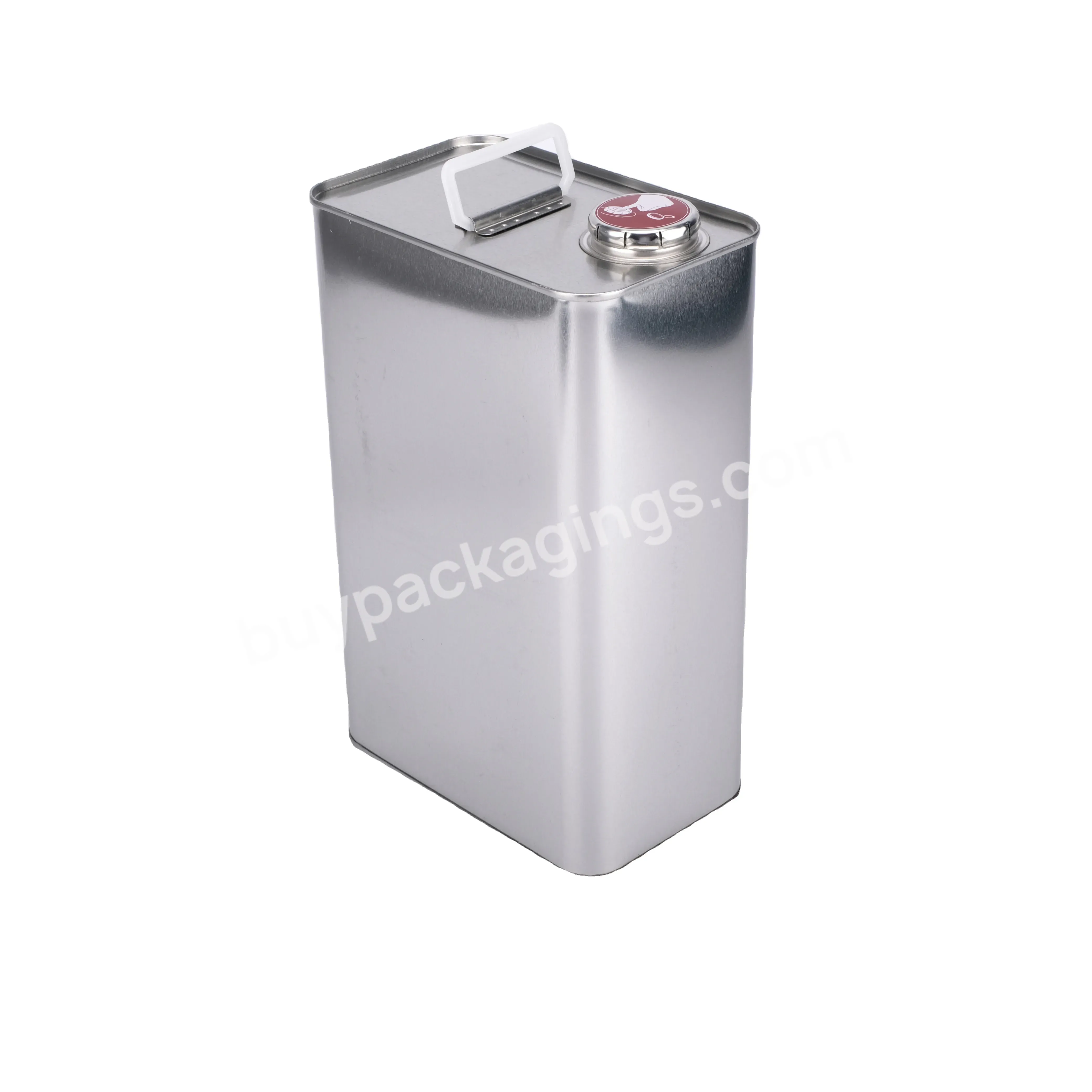 Factory Direct Sales 5 Liter Square Metal Tin/tinplate Jerry Can For Paint - Buy 5 Liter Square Metal Tin,Jerry Can,Tinplate Jerry Can For Paint.