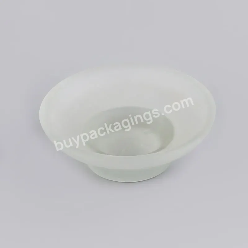 Factory Direct Selling Reusable Cheap Bathroom Accessory Glass Soap Dish Round Frosted Dish For Shower - Buy Round Glass Soap Dish,Bathroom Soap Dish,Soap Dishes.