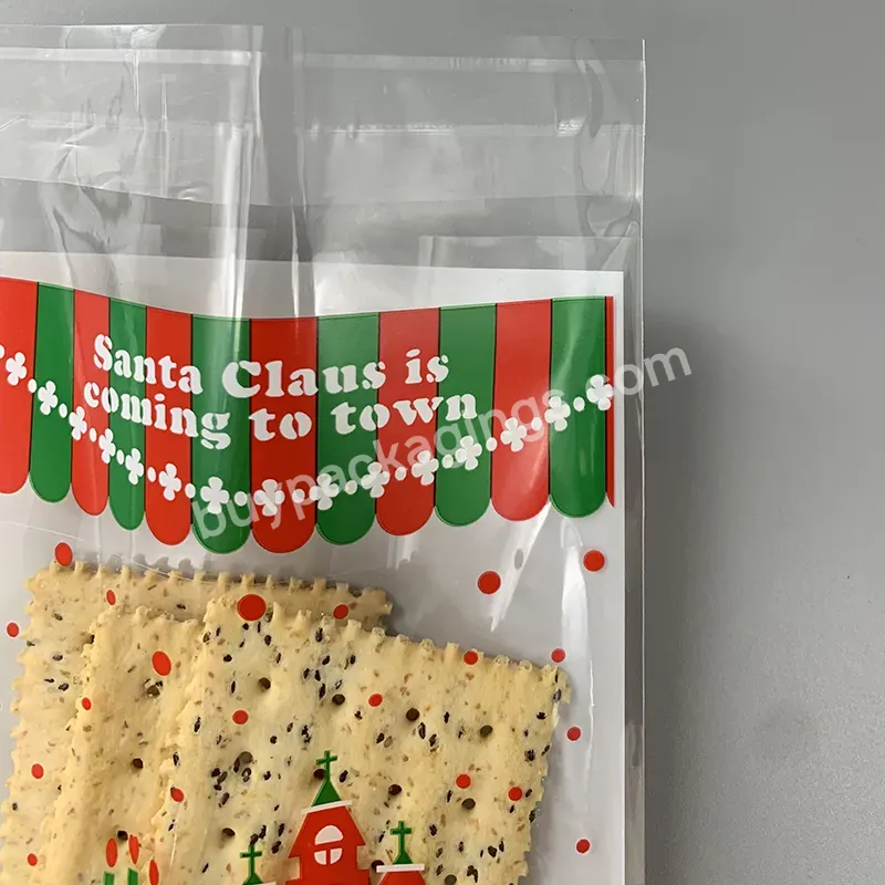 Factory Directly Self Adhesive Food Grade Packaging Bag Moisture Proof Plastic Opp Bags For Cookies - Buy Plastic Cookie Bag,Plastic Bags For Packaging,Self Sealing Plastic Bags.
