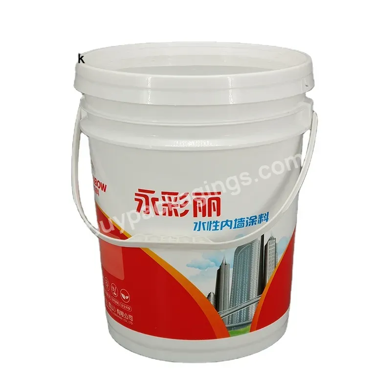 Factory Directly Supply Plastic Bucket 20l Plastic Pail With Plastic Handle - Buy Factory Directly Supply,Plastic Bucket,With Plastic Handle.