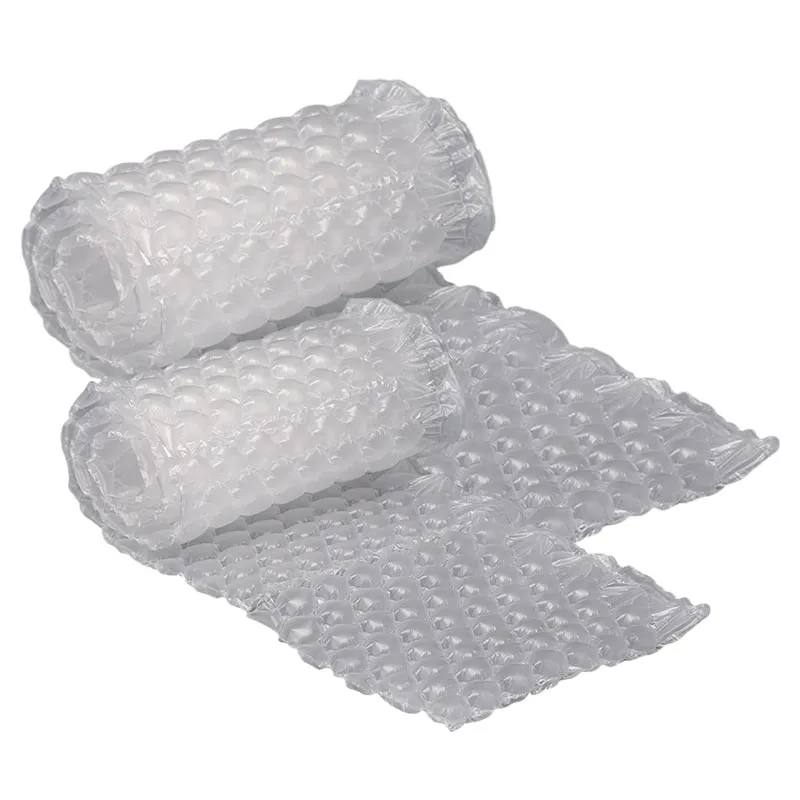 Factory HDPE Material Shockproof Air Pillow Inflatable Filled Packaging Express Bubble Buffer Cushion Film Air Column Bags