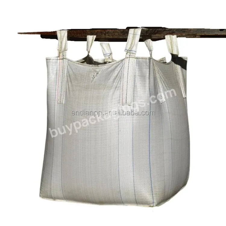Factory High Quality Pp 1.5 Ton Bag Super Sacks Big Bulk Jumbo Fibc Bags