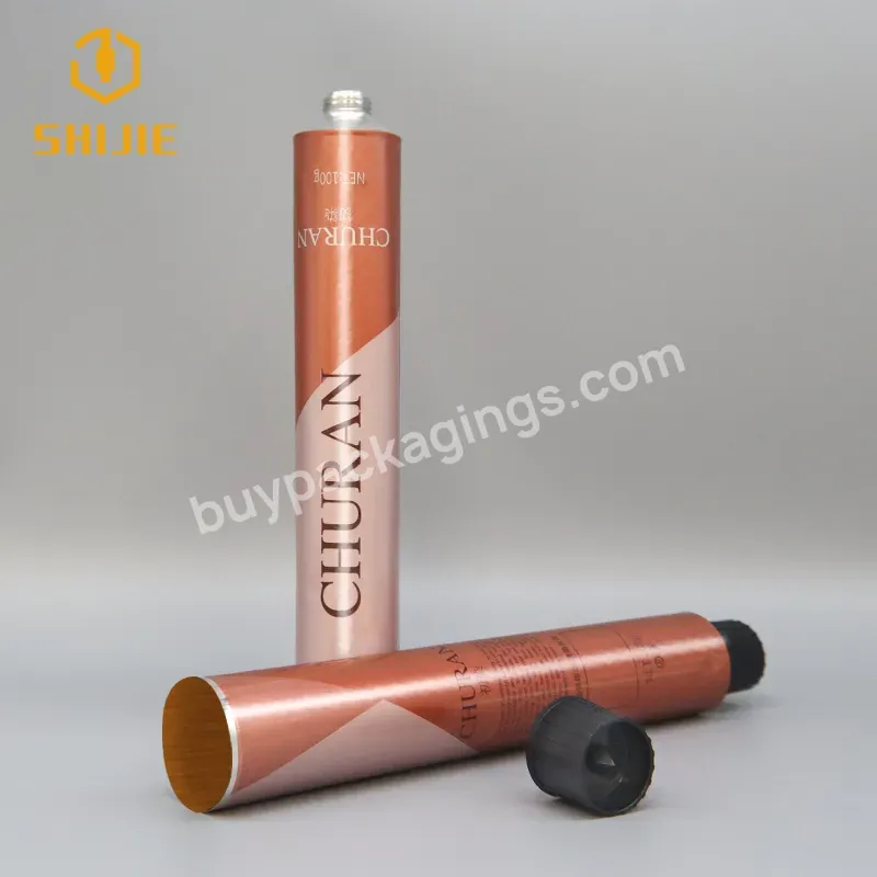 Factory Hot Sale Collapsible Cosmetic Aluminum Tube For Packaging For Lotion And Body Cream