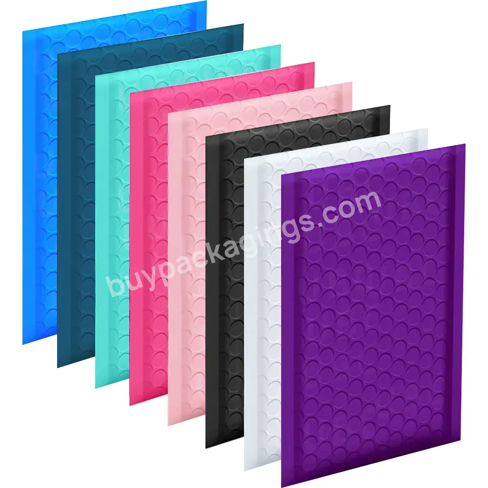 Factory In-stock Wholesale Hot Pink Bubble Mailer Bubble Polymailer Self-sealing Wrap-around Book Envelope Shipping Packaging - Buy Mailing Bags,Big Bubble Mailer,Pink Bubble Mailers.
