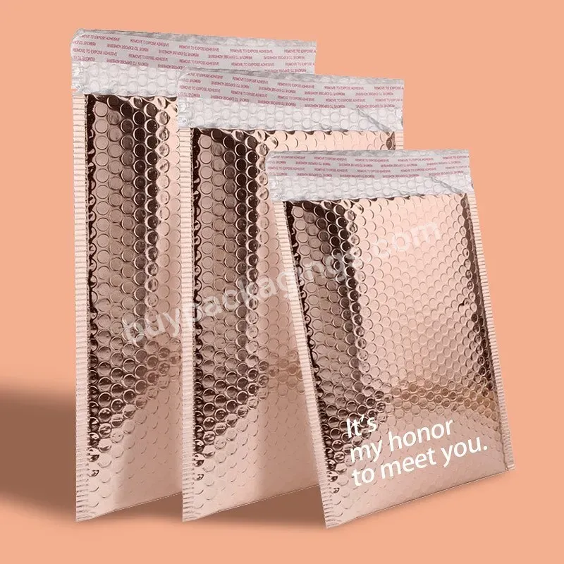 Factory Metallic Bubble Mailer Bubble Mailer Pink Customized Printed Bubble Mailers - Buy Holographic Bubble Mailers,Mailer Bubble Holographic Bubble Mailers Poly Bubble Mailer Pink For Lipstick Set,Custom Bags Custom Bubble Mailer Mailer Bubble Recy