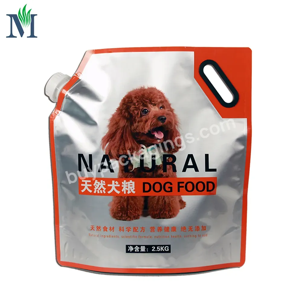 Factory Newest Pet Dog Food Package Customized Printed Foil Bags Stand Up Packaging Bag Custom Pet Dog/cat Spout Pouch - Buy Newest Pet Dog Food Package,Customized Printed Foil Bags Stand Up Packaging Bag,Custom Pet Dog/cat Spout Pouch.