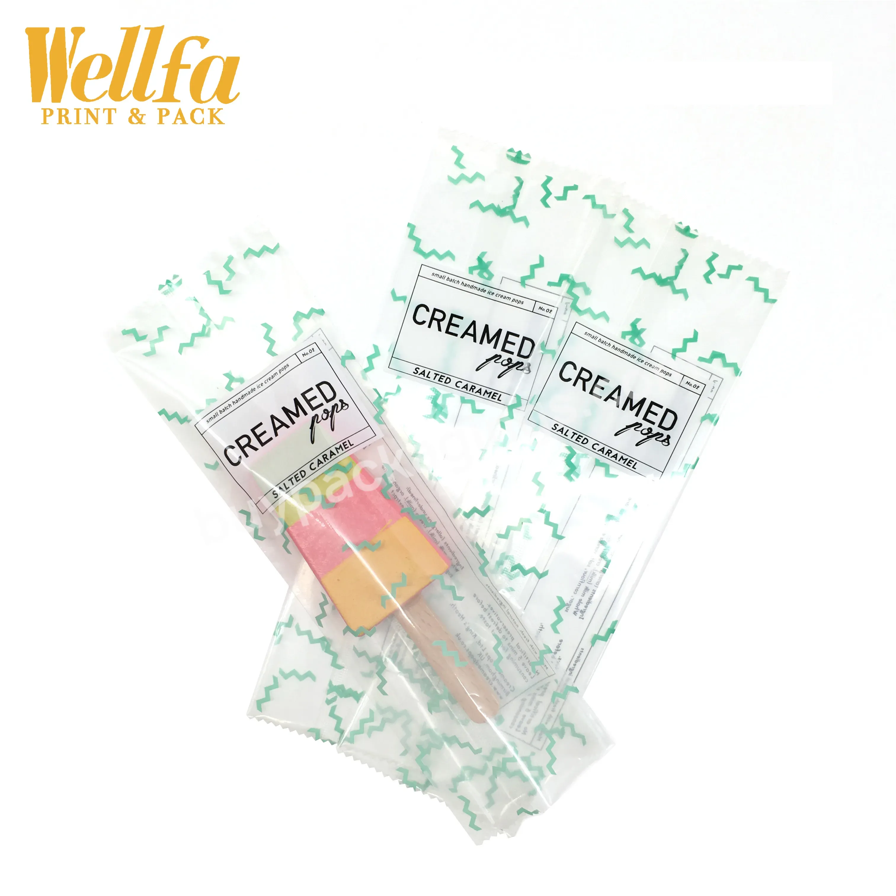 Factory Oem Empaque Para Helados Colorful Printed Back Heat Seal Plastic Packing Ice Candy Cream Packaging Popsicle Bag - Buy Popsicle Bags Ice Lolly Package,Popsicle Bags Ice Candy Bag,Popsicle Bags Frozen Bag.