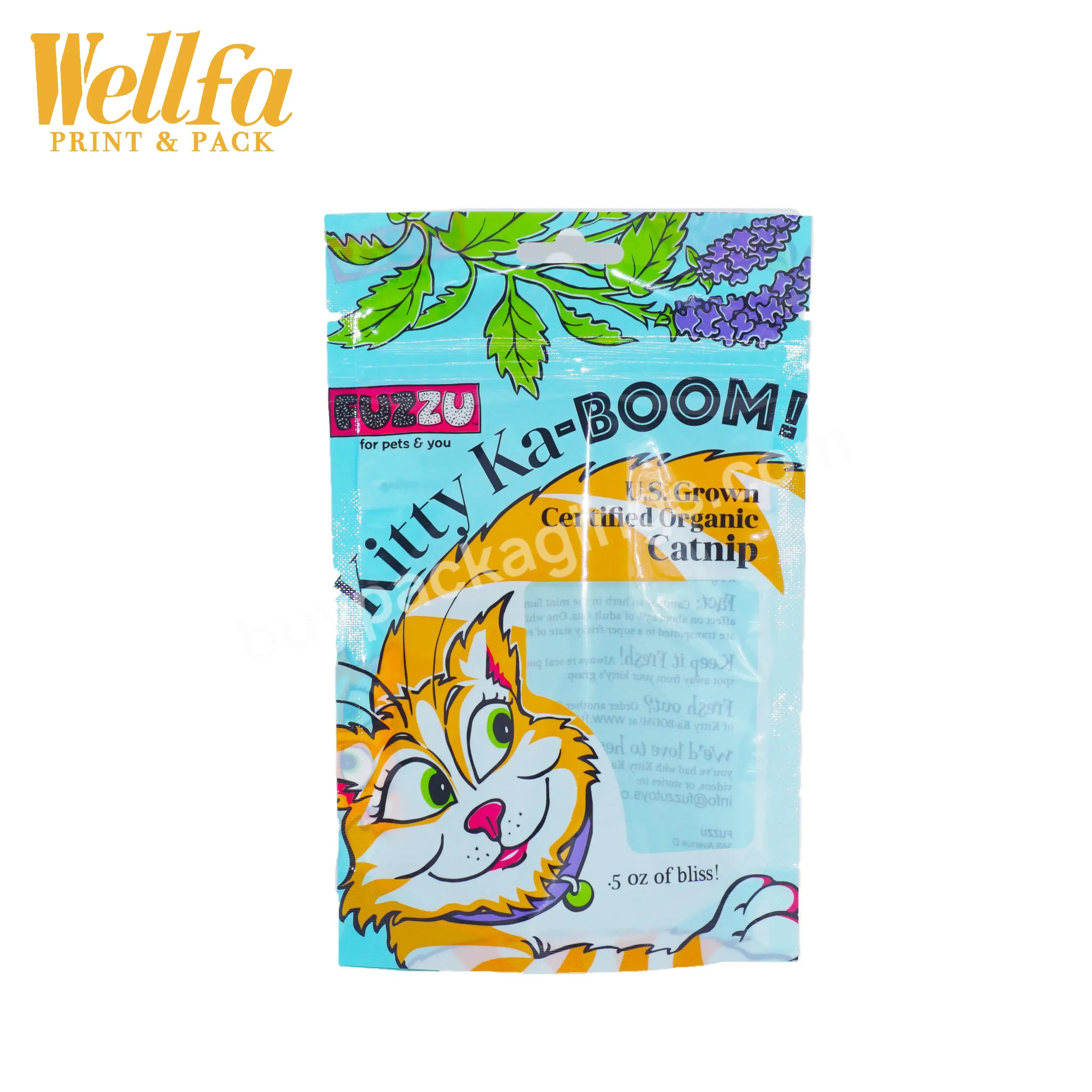 Factory Oem Print Alox Kpet High Barrier New Material Snack Pet Food Stand Pouch With Zipper/window Plastic Packaging Bag - Buy Pet Food Packaging Bag,Embalaje En Bolsa Stand Up Pouch,High Barrier Alox Kpet Pouch.
