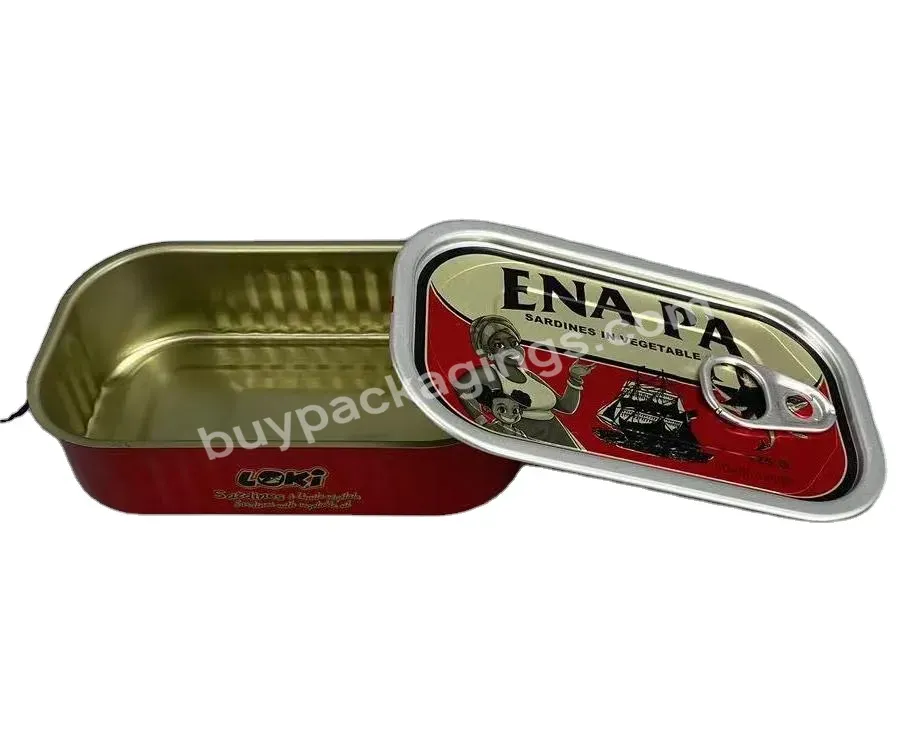 Factory Outlet 125g Club Tin Can Canned Sardines High Quality Cheap Price Custom Printing Food Packing For Sardine - Buy T 125g Club Tin Can Canned Sardines,High Quality Cheap Price,Custom Printing Food Packing For Sardine.