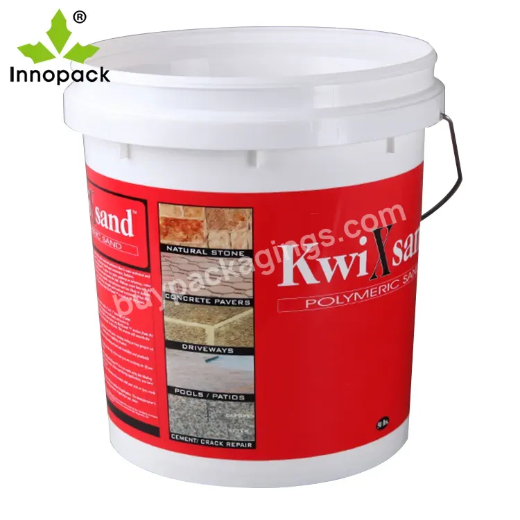 Factory Outlet Colored Threaded Head 20 Liter Plastic Bucket/pail - Buy Painting Plastic Bucket,Customzied Printing Plastic Pail,Recycled Plastic Pails Buckets.