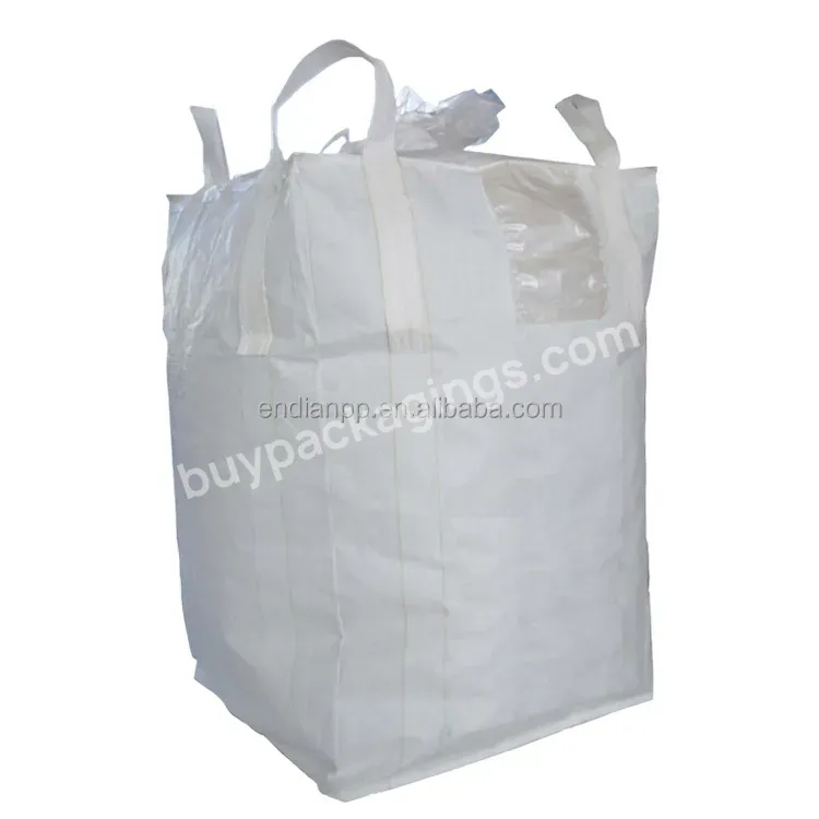 Factory Polypropylene Pp 2200 Pound 1ton Skip Bag Fibc Container Big Jumbo Bags - Buy Jumbo Bags 1 Ton,Skip Bag 2200 Pound,1000kg Jumbo Bag.