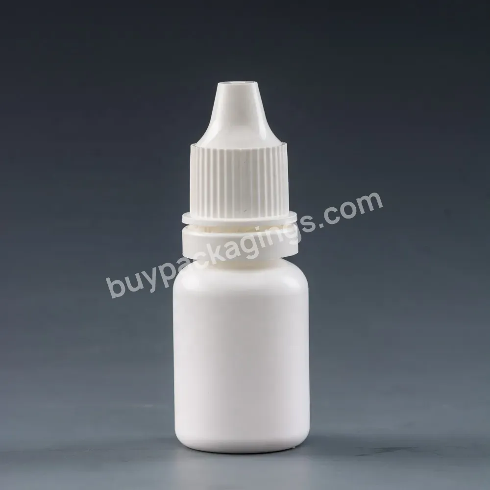 Factory Price Empty Medical Ldpe Squeeze Eye Drop Bottle 10ml Empty Sterile Container Eye Dropper Bottle Box For Eye Drop - Buy Pharmaceutical Plastic Eye Drops Packaging Round Pharma Ldpe White Eye Dropper Bottle,10cc White Medicine Ophthalmic Medic