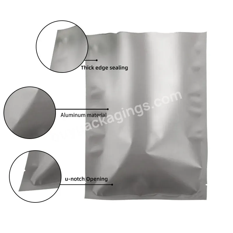 Factory Price Heat Seal Mini Aluminum Foil Pouch 3 Sides Sealing Bags For Coffee Sachet Packing - Buy Heat Seal Bag.
