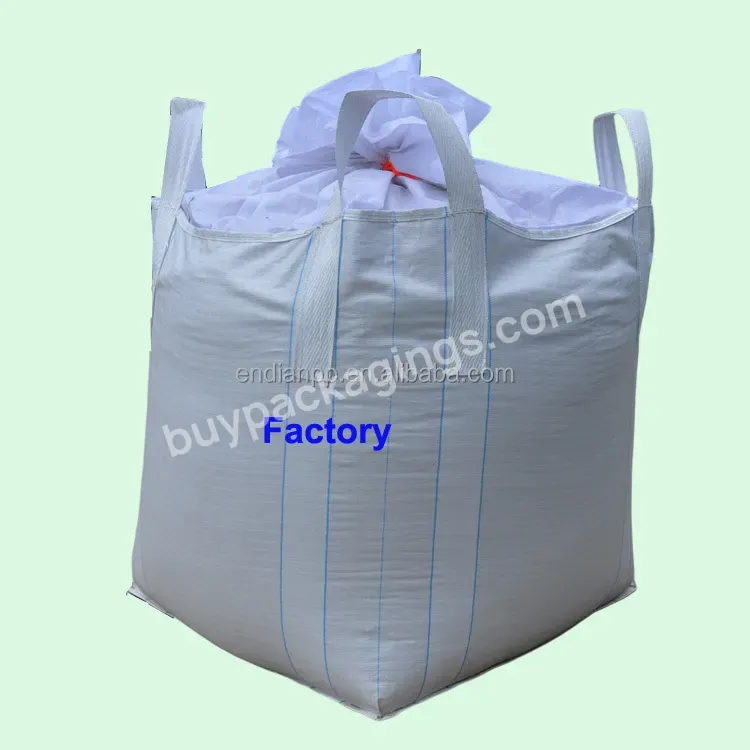 Factory Price Pp 1 Ton 1.5 Ton Fibc Flexible Container Big Jumbo Bulk Bags For Fertilizer Chemicals - Buy Bulk Bags,Fertilizer Bulk Bags,Chemicalss Bulk Bags.