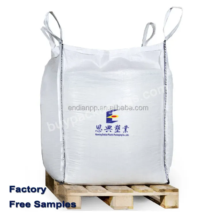Factory Price Pp 1 Ton 1.5 Ton Fibc Flexible Container Big Jumbo Bulk Bags For Fertilizer Chemicals - Buy Bulk Bags,Fertilizer Bulk Bags,Chemicalss Bulk Bags.