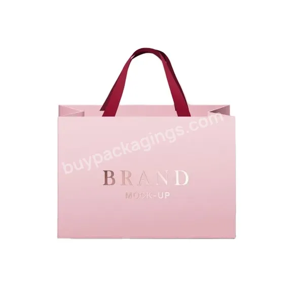 Factory Price Recyclable Kraft Brown Paper Bag With Rope Handle Custom Your Logo For Hoodie Cosmetic Candle Shoe Kraft Paper Bag - Buy Shopping Bag,Paper Mailing Bags For Clothes,Kraft Paper Bag.