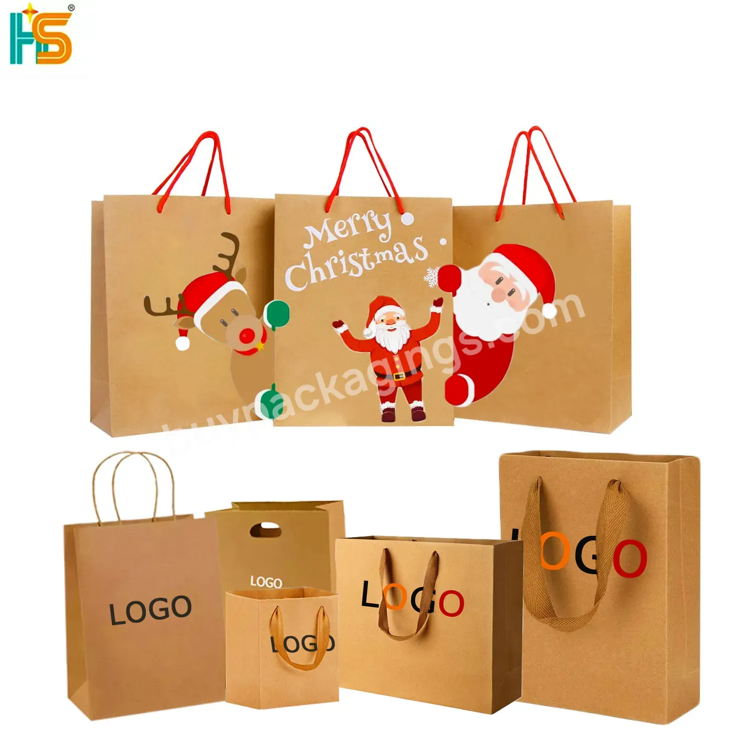 Factory Price Recyclable Kraft Brown Paper Bag With Rope Handle Your Logo Flat Handle Kraft Paper Bag - Buy Kraft Brown Paper Bags,Recyclable Kraft Paper Bag,Flat Handle Kraft Paper Bag.