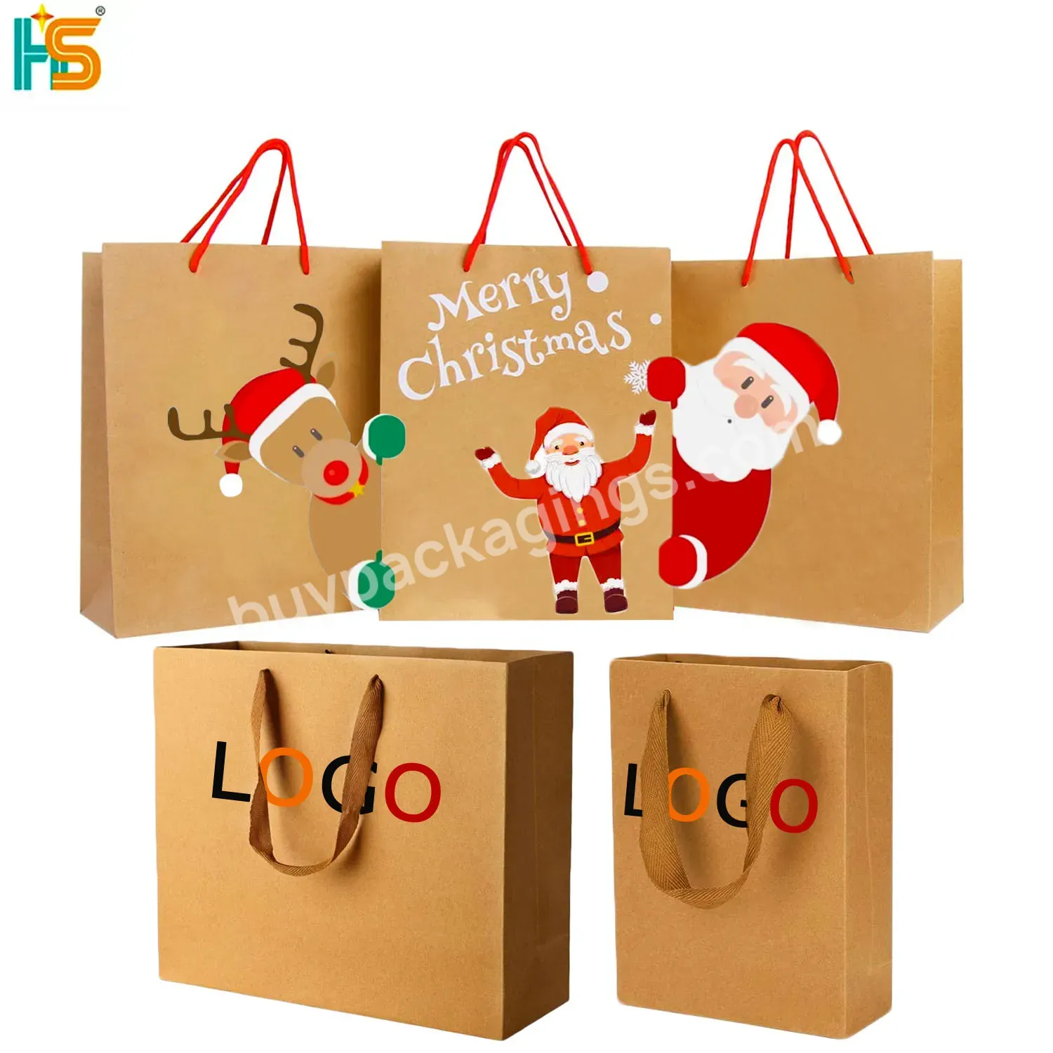 Factory Price Recyclable Kraft Brown Paper Bag With Rope Handle Your Logo Flat Handle Kraft Paper Bag - Buy Kraft Brown Paper Bags,Recyclable Kraft Paper Bag,Flat Handle Kraft Paper Bag.