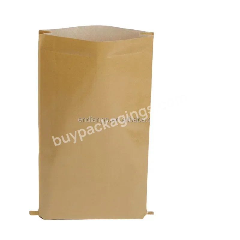 Factory Price Wholesale Composite Kraft Paper Woven Bag For Pepper Sugar Sacks - Buy Kraft Paper Bag,Paper Sacks,Sugar Paper Sacks.