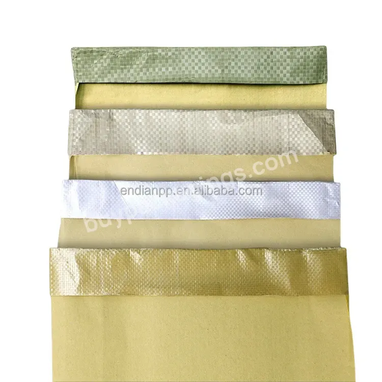 Factory Price Wholesale Composite Kraft Paper Woven Bag For Pepper Sugar Sacks - Buy Paper Bag,Paper Sacks,Paper Sacks 25kg.