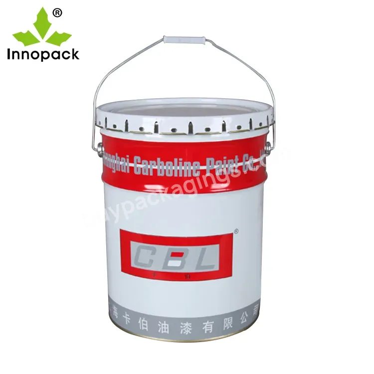 Factory Price Wholesale Metal Bucket With Spout Lid
