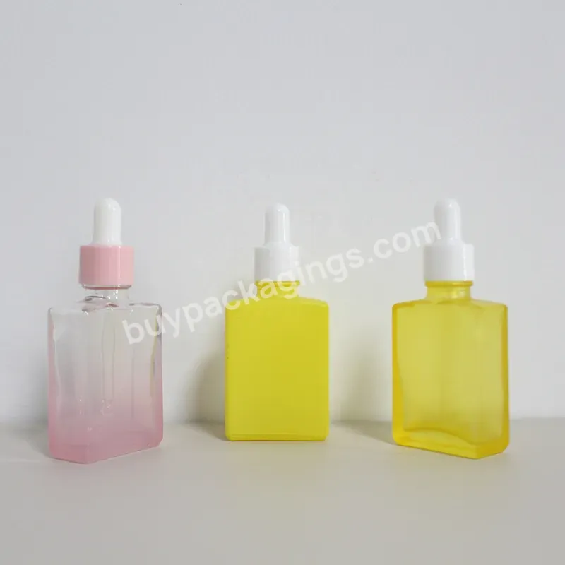 Factory Production 30ml 50ml Various Frosted Glass Dropper Bottle Essential Oil Bottle - Buy Frosted Glass Dropper Bottle,Dropper Bottle Essential Oil,Glass Dropper Bottle.