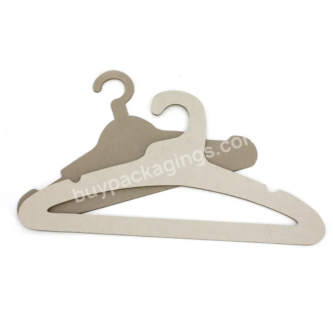 Factory Recycle Paper Cardboard Hangers For Scarves Customize Kraft Paper Hanger - Buy Factory Recycle Paper Cardboard Hangers For Scarves Customize Kraft Paper Hanger,Paper Hanger,Brand New Custom Clothing Paper Hanger.