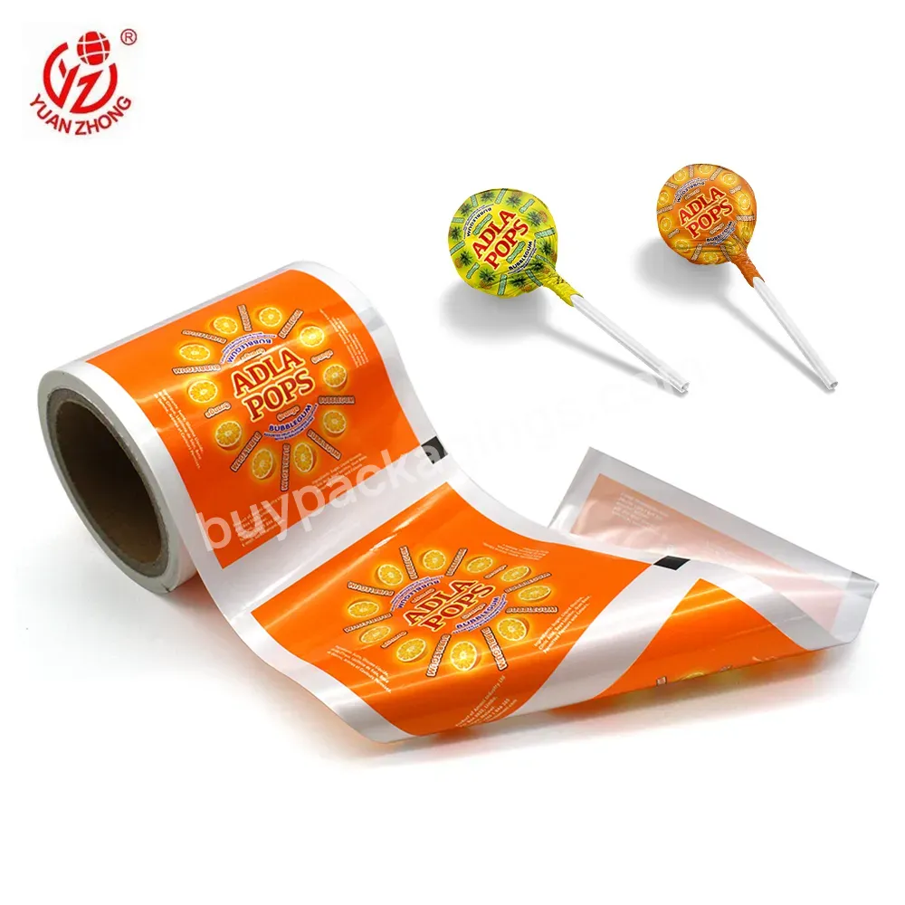 Factory Sale Lollipop Packaging Film Plastic Food Grade Bopp Pearlized Candy Wrapper Custom Packaging Film Rolls - Buy Packaging Film,Candy Wrapper,Custom Packaging Film.