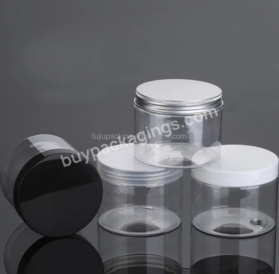 Factory Sales Food Grade Plastic Cream Jar Container Pet Material Jar Can With Screw Lid Set - Buy Lastic Cream Jar With White Lid,Food Grade Pet Material Plastic Cream Jar,Plastic Cream Jar Plastic Bottle Cream Container.