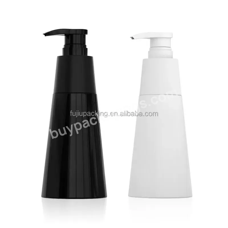 Factory Sales Personal Care Conical Bottle 150ml 200ml Plastic Bottle With Pump Customize Logo Empty Lotion Bottle - Buy Wholesale 150ml 200ml Plastic White Lotion Bottle With Pump,Factory Sales 300ml 350ml Empty Cosmetic Black Face Clean Bottle,New