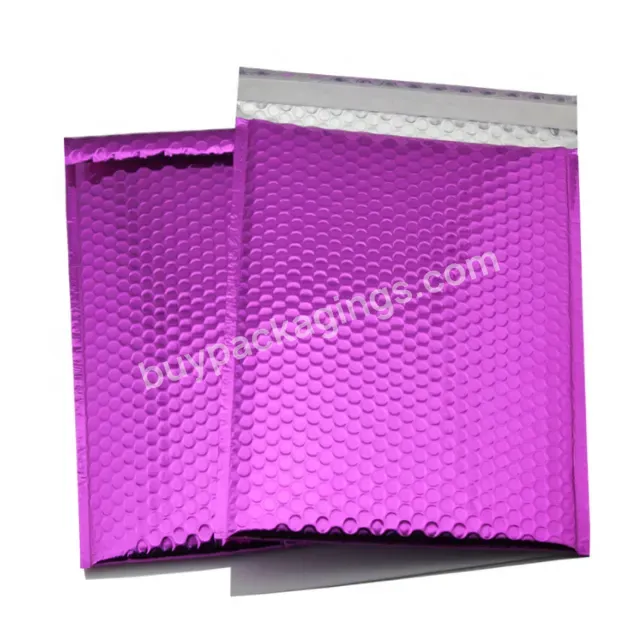 Factory Stock Wholesale Custom Mailers Bubble Metallic Colorful Purple Mailers Mailers Matte Purple With Free Sample - Buy Custom Mailers Bubble,Metallic Purple Mailers,Mailers Purple.