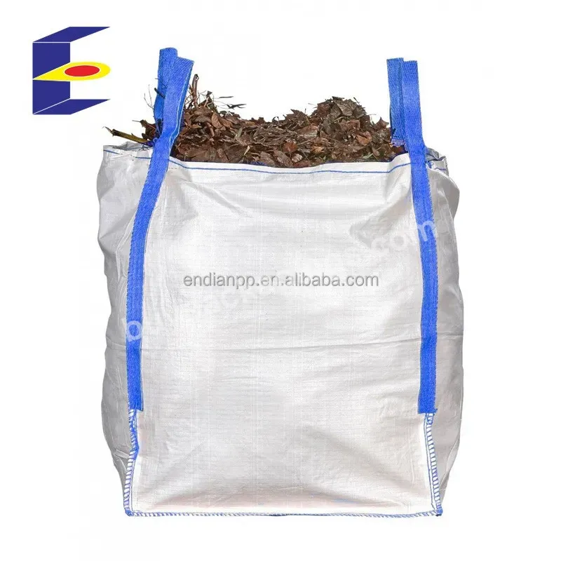Factory Strong Pp 1000kg Fibc Big Bulk Bag 1 Ton Capacity Bags Super Sack