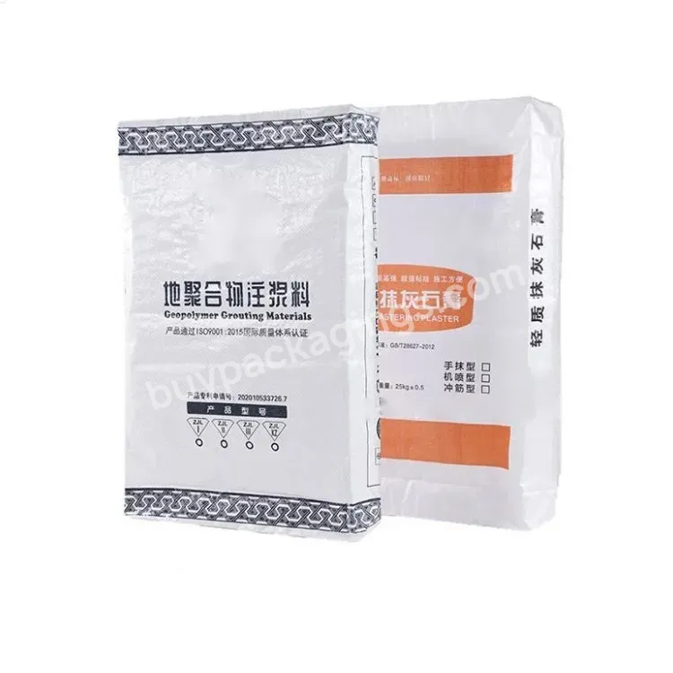 Factory Supplier Square Bottom Pp Woven Valve Bags 25kg 50kg For Cement Putty Powder Flour - Buy Square Bottom Pp Woven Valve Bags,Pp Woven Valve Bags,Pp Woven Valve Bags For Cement Putty Powder Flour.