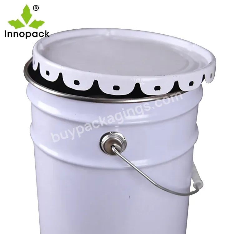 Factory Supply Discount Price 20l Metal Tin Pail With Best Service