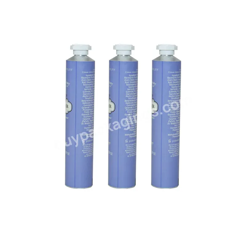 Factory Supply Private Label Custom Logo Facial Cleanser Hand Cream Toothpaste Aluminum Squeeze Tube Custom Printing - Buy Metal Cosmetic Packaging Tubes,Metal Tube Squeeze,Decorative Metal Tube.