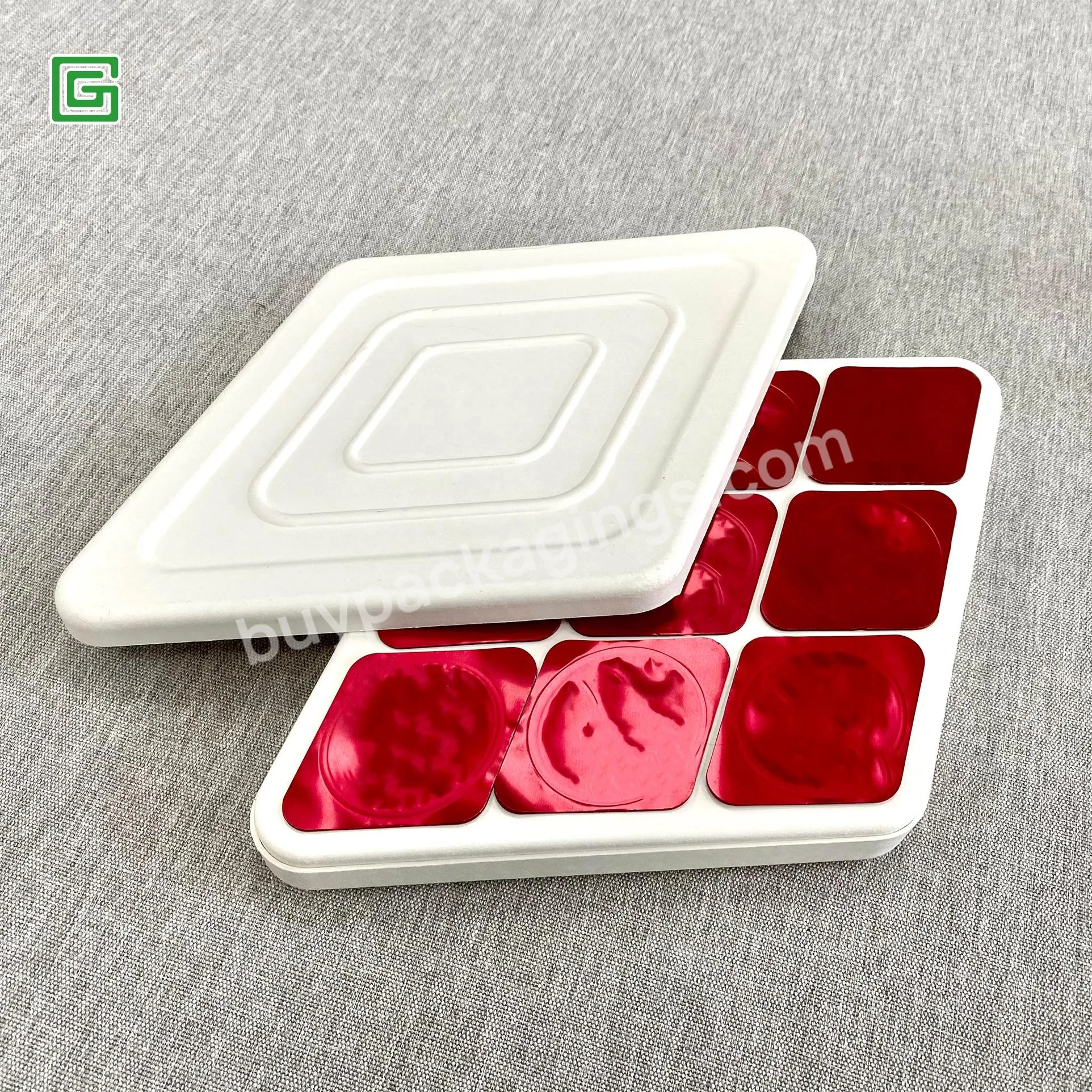 Factory Wholesale 100% Biodegradable Custom Whole Set Molded Pulp Box Packaging For Personal Care - Buy Wet Press Molded Bamboo Molded Pulp Packaging,Shampoo Paper Box And Tray,Personal Care Fiber Molded Packaging.