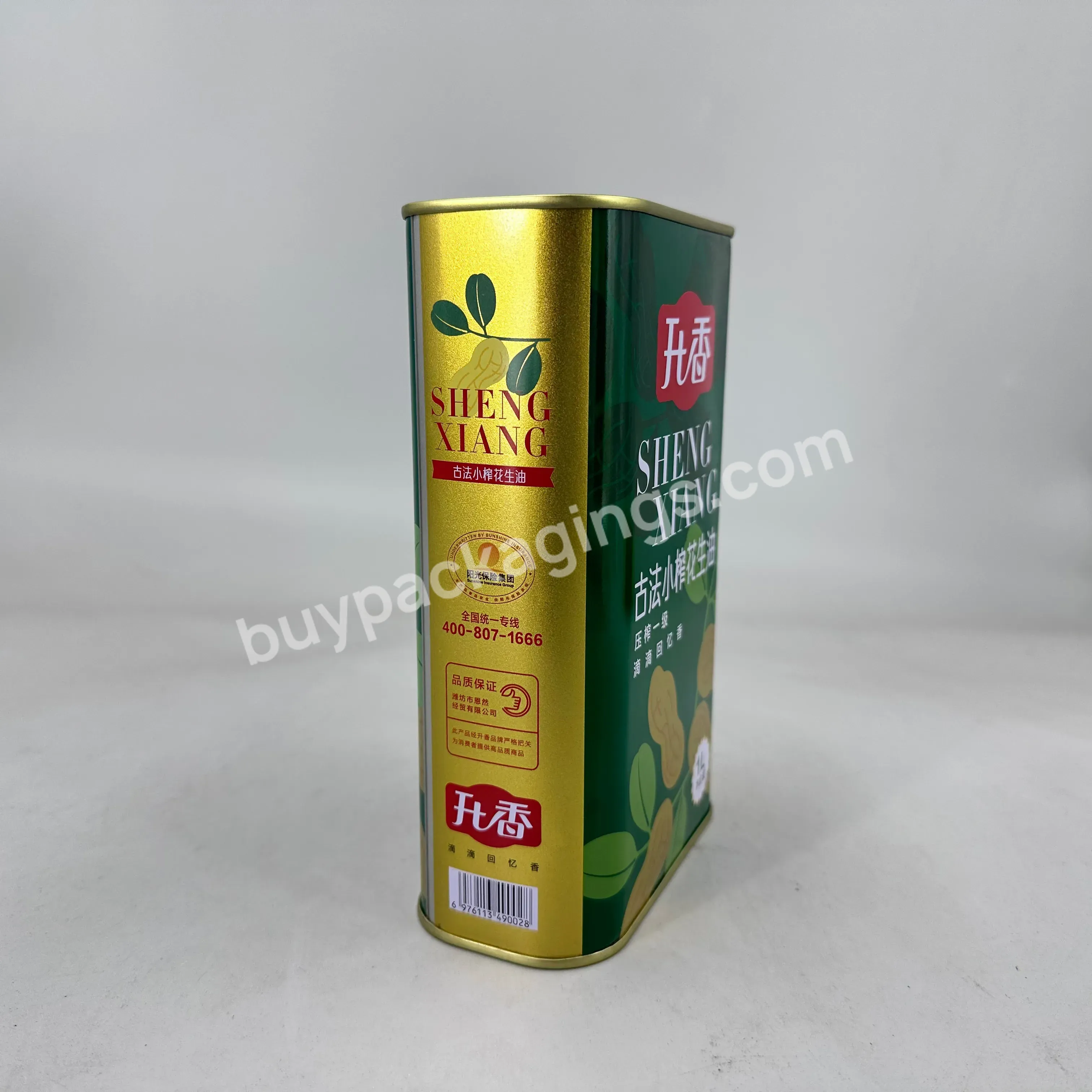 Factory Wholesale 1l Olive Oil F-style Tin Can High Quality Empty Tin Oil Packing Customized Metal Oil Tin Can With Plastic Lid - Buy 1l Olive Oil F-style Tin Can,High Quality Empty Tin Oil Packing,Customized Metal Oil Tin Can.