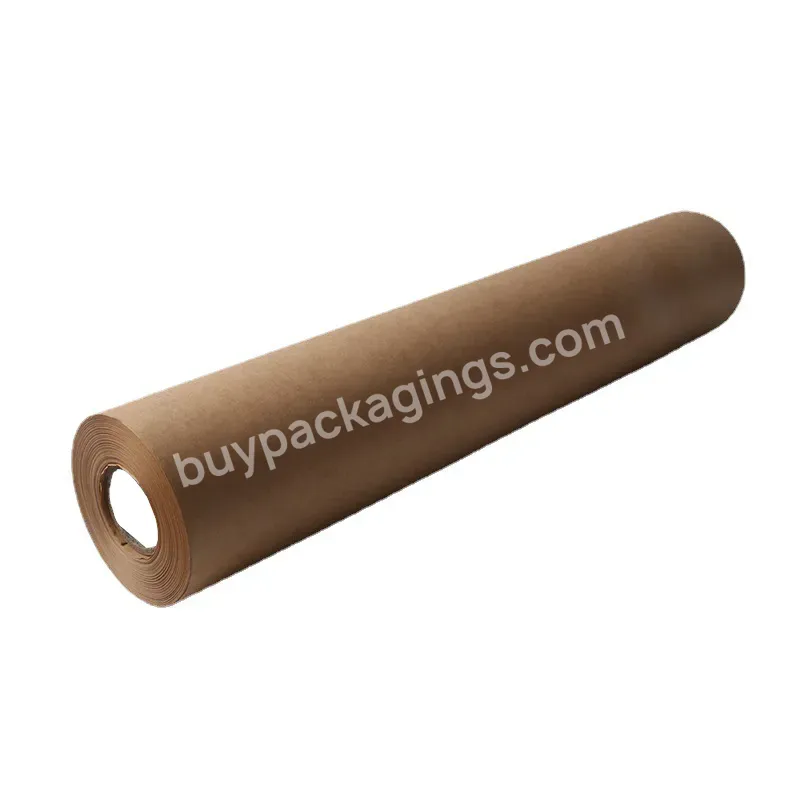 Factory Wholesale Brown Jumbo Kraft Wrapping Paper Roll For Packing Gift Wrapping Shipping Crafts - Buy Kraft Paper Roll,Gift Packaging Paper,Kraft Paper Jumbo Roll.
